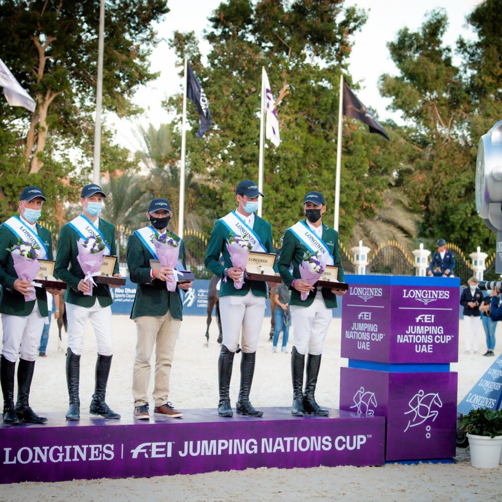 Team Ireland win Abu Dhabi CSIO5* Nations Cup